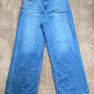 American Eagle Outfitters Super High Rise Baggy Wide Leg Jeans - Size 12
